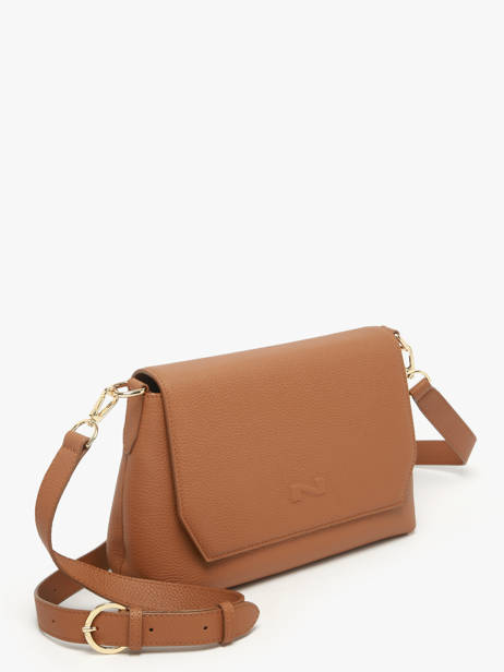 Cross Body Tas Tycia Leder Nathan baume Bruin victoria 89 ander zicht 2